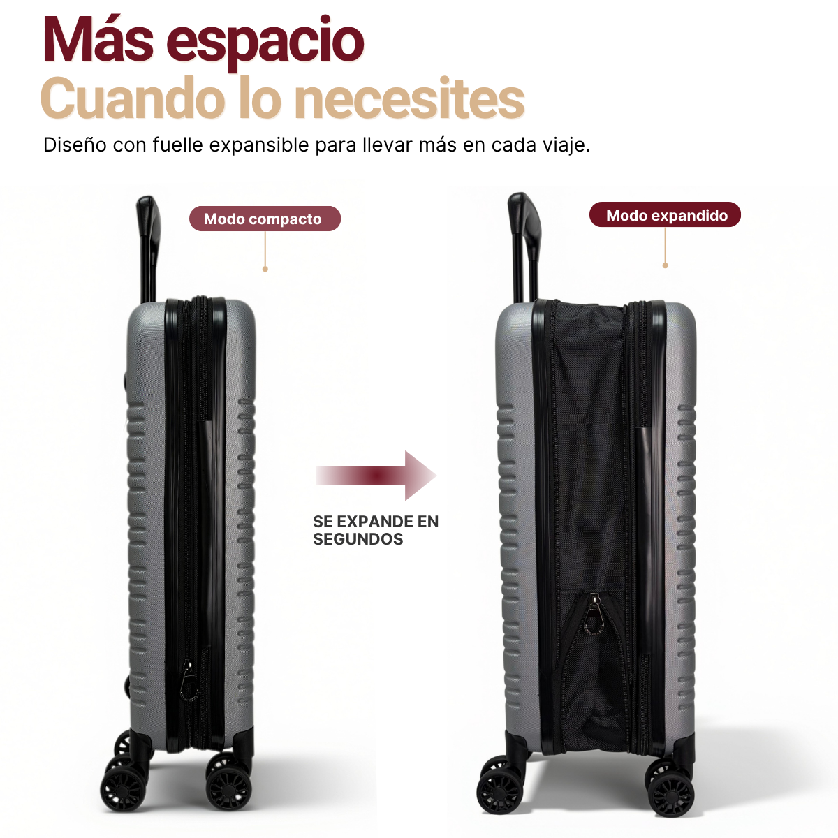 Maleta de Cabina UTAZO Expansión · 20" · 10kg