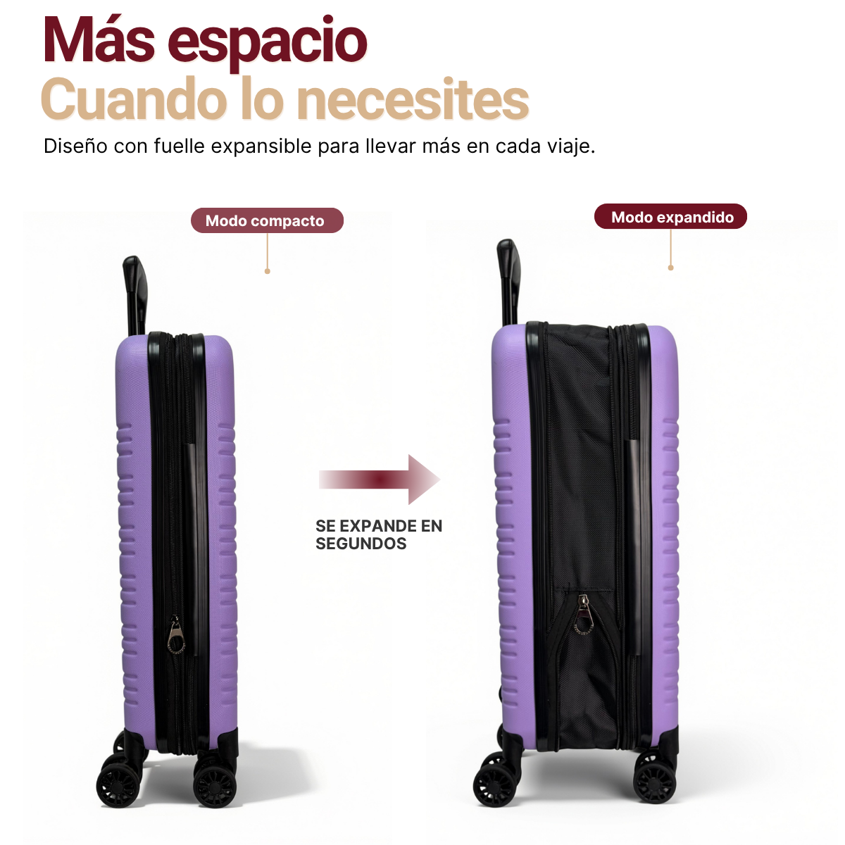 Maleta de Cabina UTAZO Expansión · 20" · 10kg