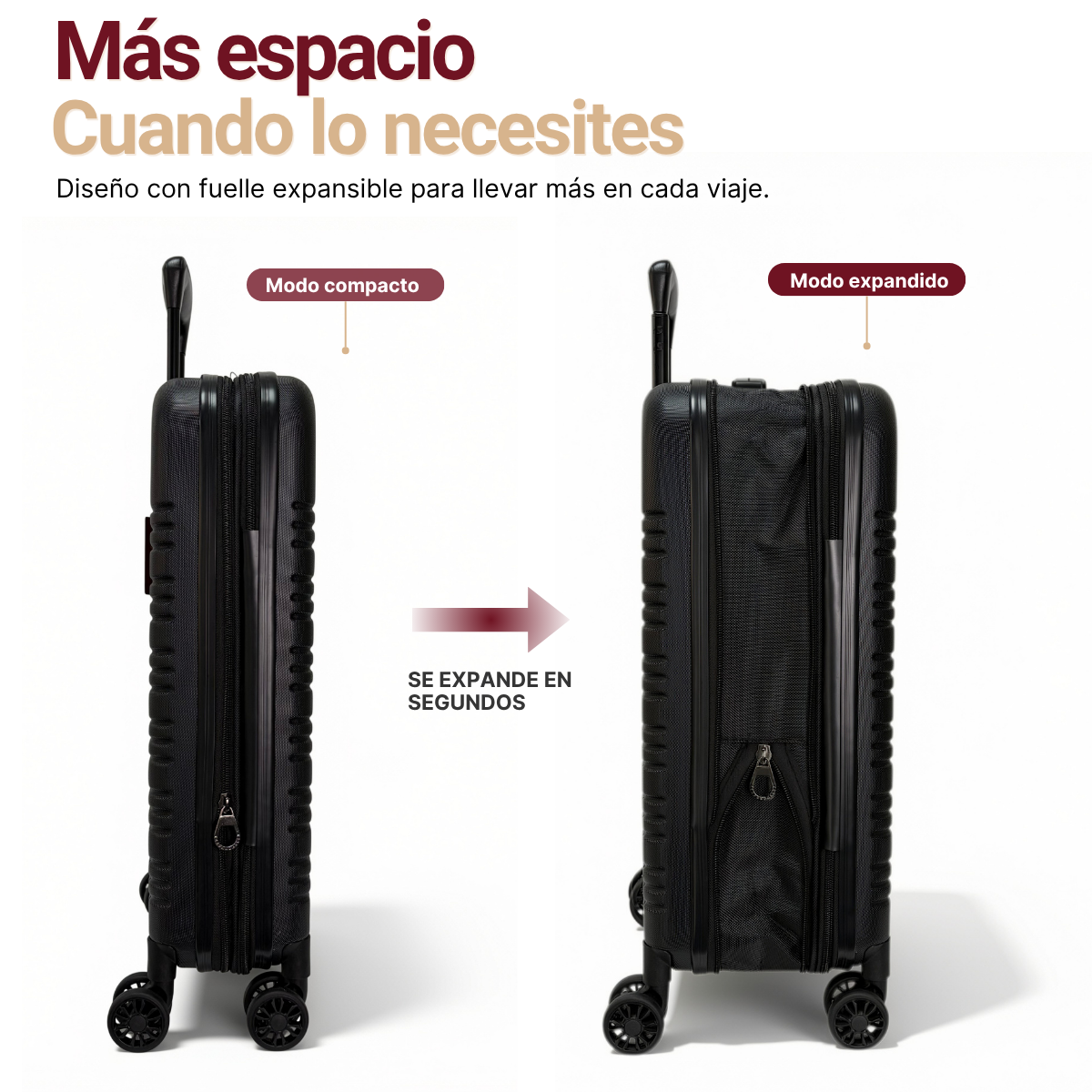 Maleta de Cabina UTAZO Expansión · 20" · 10kg