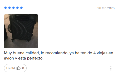 Reseña de cliente