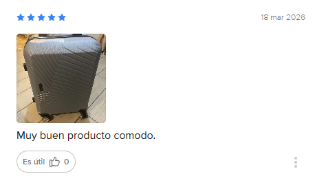 Reseña de cliente