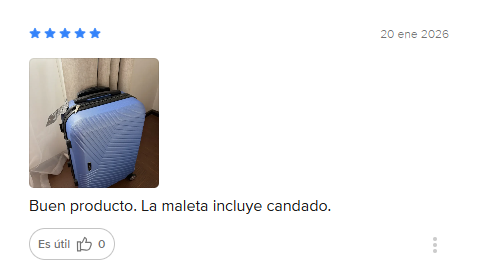 Reseña de cliente
